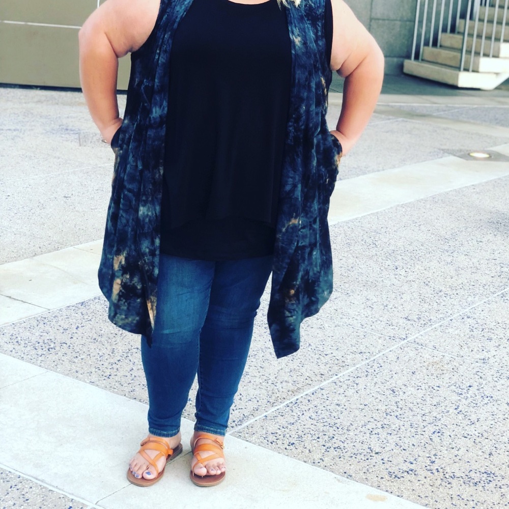 Size 42 LuLaRoe Denim Jeans w/ Lycra - Picture 4 of 5